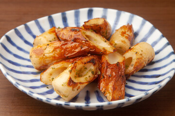 竹輪の磯辺焼き