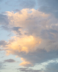 Naklejka na ściany i meble Sunset Clouds