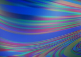 Obraz premium Light BLUE vector abstract blurred pattern.