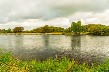 Menlo castle in beautiful Ireland