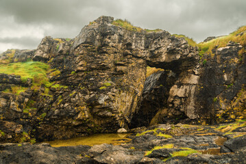 Menlo castle in beautiful Ireland