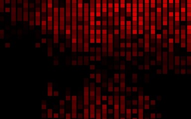 Dark Red vector texture in rectangular style.