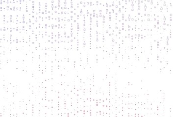 Light Pink, Blue vector background with rectangles.