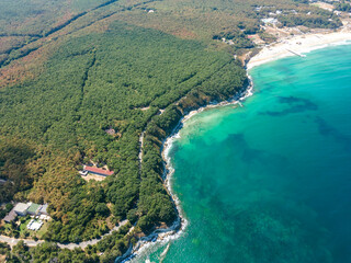 Aerial view of town of Kiten,  Bulgaria