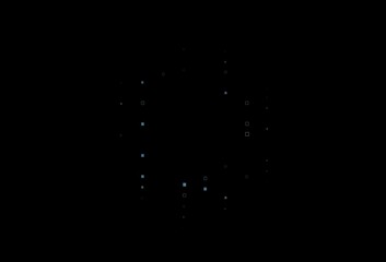 Dark BLUE vector template with square style.