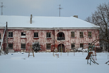 Abandoned buildings in Estonia