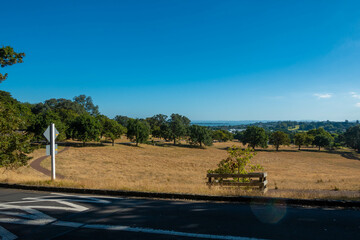 ニュージーランドのオークランドの観光名所を観光している風景 Scenery of...