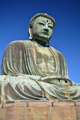 Fototapeta premium 鎌倉大仏 秋景色