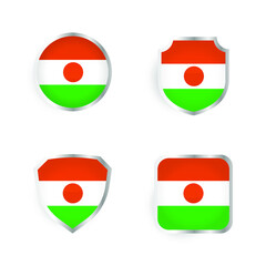 Niger Country Badge and Label Collection