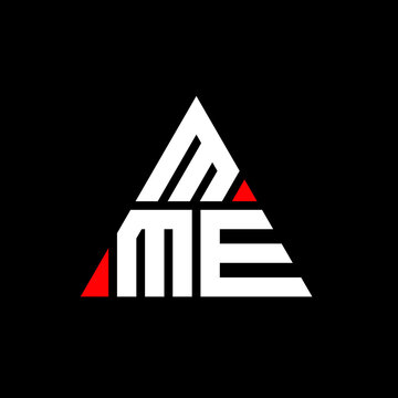 MME triangle letter logo design with triangle shape. MME triangle logo design monogram. MME triangle vector logo template with red color. MME triangular logo Simple, Elegant, and Luxurious Logo. MME 
