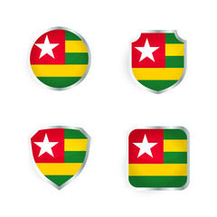 Togo Badge and Label Collection