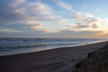 Sunset Sky at the Coast at Newburgh Beach