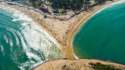 Beaches in Rio de Janeiro - Praia da Macumba and Pontal do Recreio.