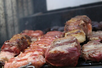 a spectacular argentinean beef asado