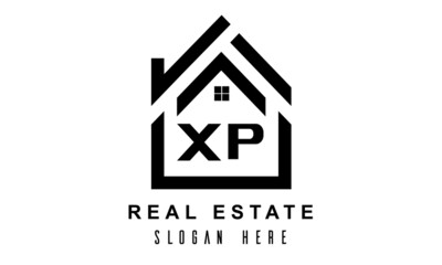 XP real estate house latter logo