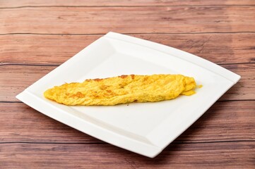 Set of breakfast and patisseries 