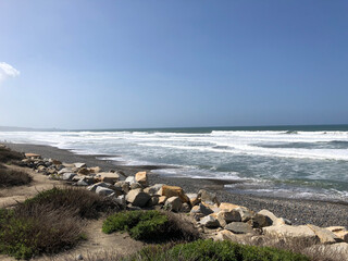 sea and rocks