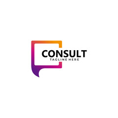 consulting logo icon vector isolated