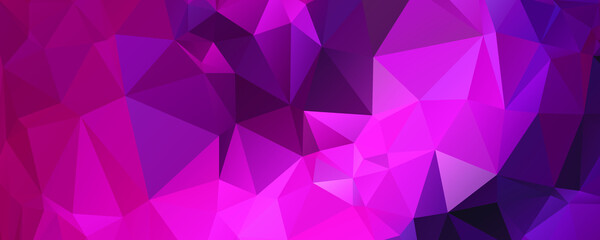 Abstract Color Polygon Background Design, Abstract Geometric Origami Style With Gradient