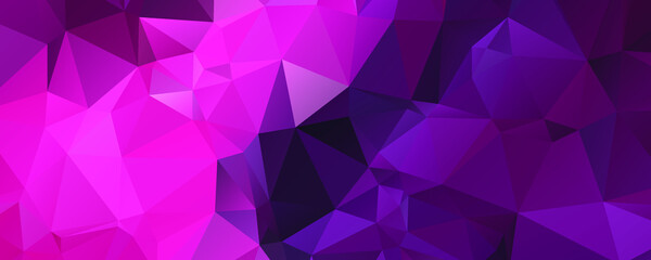 Abstract Color Polygon Background Design, Abstract Geometric Origami Style With Gradient