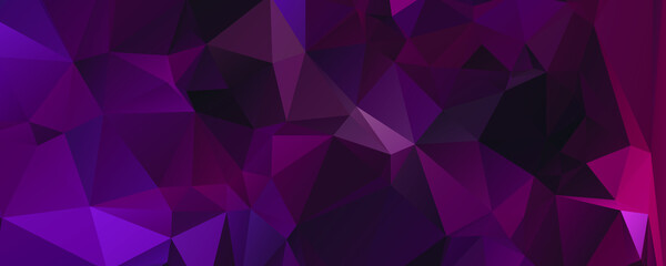 Abstract Color Polygon Background Design, Abstract Geometric Origami Style With Gradient