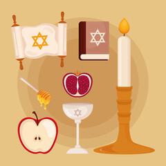 seven yom kippur icons