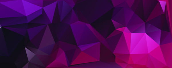 Abstract Color Polygon Background Design, Abstract Geometric Origami Style With Gradient