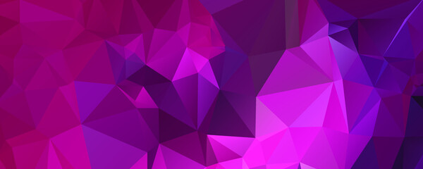 Abstract Color Polygon Background Design, Abstract Geometric Origami Style With Gradient