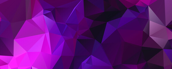 Abstract Color Polygon Background Design, Abstract Geometric Origami Style With Gradient