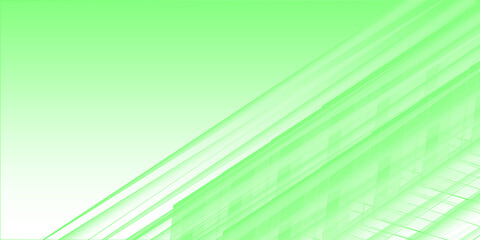 Abstract green background vector with lines