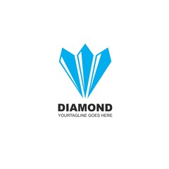 Diamond  vector icon illustration design
