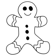 christmas decoration hand drawn illustration for web, wedsite, application, presentation, Graphics design, branding, etc.