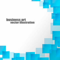 Abstract frame for business promotion on the internet.