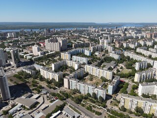 Самара фото с дрона 