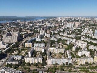 Самара фото с дрона 