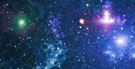 High definition star field background . Starry outer space background texture . Colorful Starry...