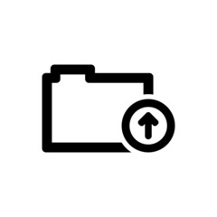Folder upload icon