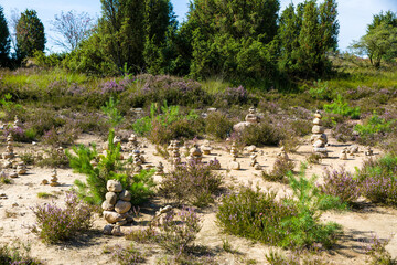 Steingartenskulptur, Lüneburger Heide, Deutschkand