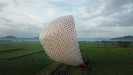 air balloon flight