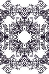 Fototapeta premium black and white frame