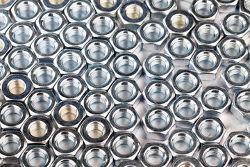 steel nuts for use in installation