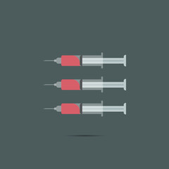 Illustration of injection design suitable for the health industry