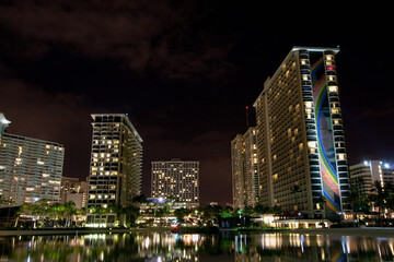 Obraz premium Waikiki Nights