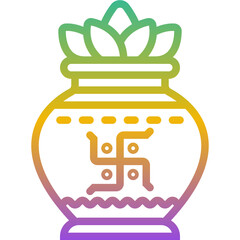 kalasha gradient icon