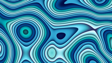 Abstract wavy uturistic image. Horizontal background with aspect ratio 16 : 9