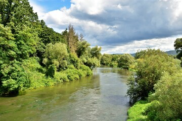 Obraz premium Flußlandschaft