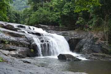 Obraz premium waterfall, water, nature, scenery 