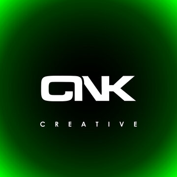 CNK Letter Initial Logo Design Template Vector Illustration