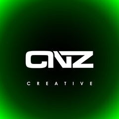 CNZ Letter Initial Logo Design Template Vector Illustration