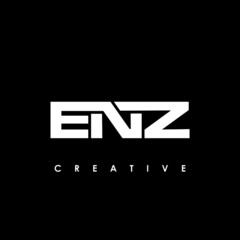 ENZ Letter Initial Logo Design Template Vector Illustration